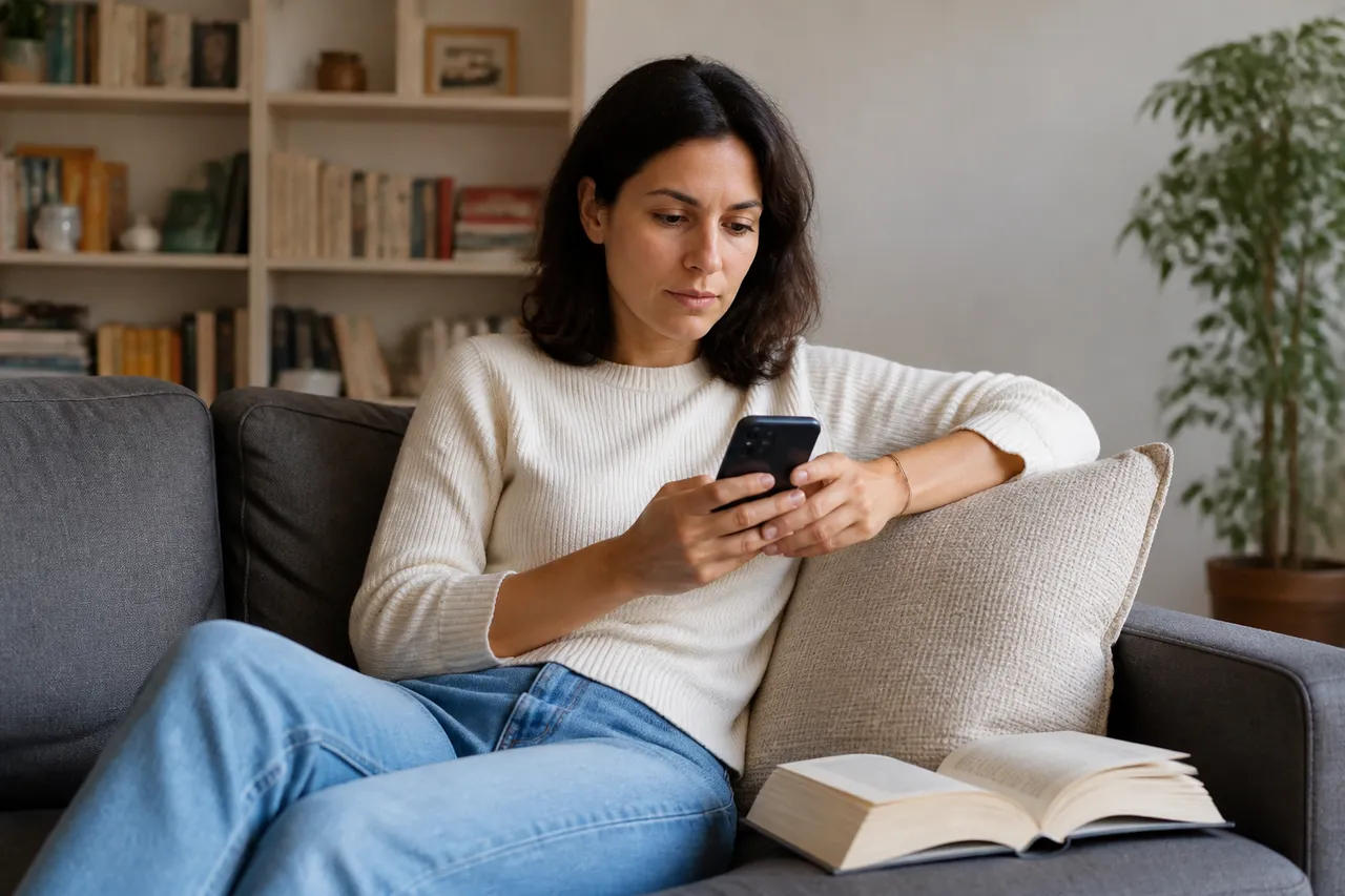 semne ale anxietății digitale și verificarea telefonului